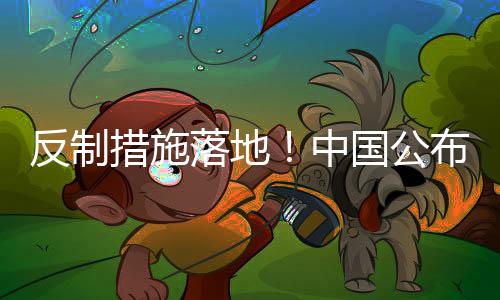 反制措施落地！中国公布对美加征关税的应对策略新闻