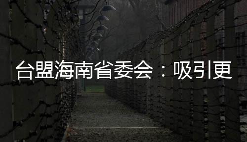 台盟海南省委会：吸引更多台胞“登陆”海南创业就业