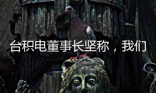 台积电董事长坚称，我们不会变成美积电