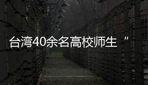 台湾40余名高校师生“登陆”观影《哪吒之魔童闹海》