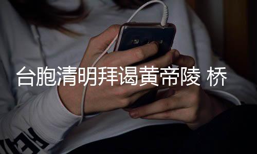 台胞清明拜谒黄帝陵 桥山传情叶归根