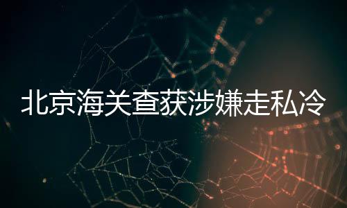 北京海关查获涉嫌走私冷冻猪肚，共达27.7千克，严厉打击走私行为保护民众食品安全