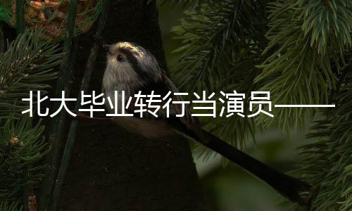 北大毕业转行当演员——逐梦舞台的光影人生