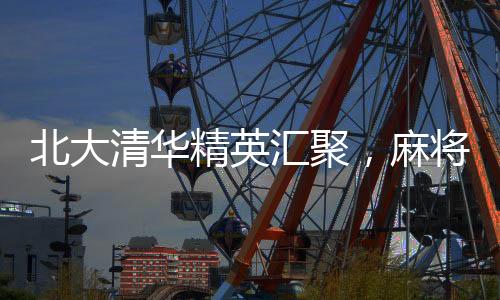 北大清华精英汇聚，麻将赛场夺冠荣耀——冠军队成员解析