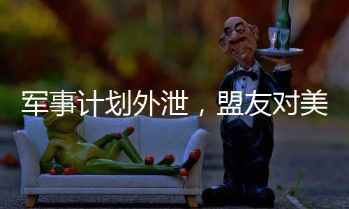 军事计划外泄，盟友对美国的信任面临挑战