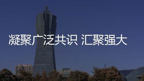 凝聚广泛共识 汇聚强大合力——共创未来辉煌的一二三四五六七八九十