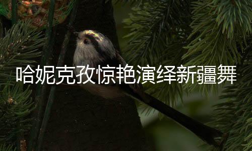 哈妮克孜惊艳演绎新疆舞，舞韵传承显魅力