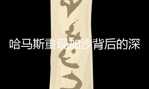 哈马斯重现加沙背后的深层信息解读