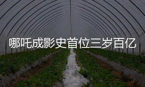 哪吒成影史首位三岁百亿影人，背后的故事与意义解析