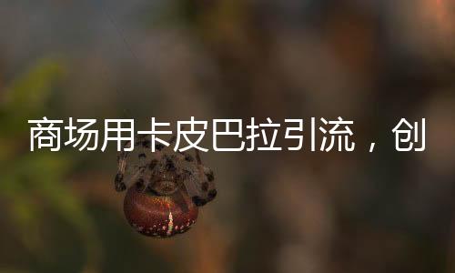 商场用卡皮巴拉引流，创新营销策略带动消费热潮