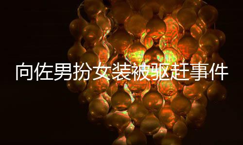 向佐男扮女装被驱赶事件全程解析