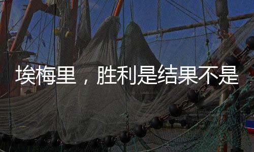 埃梅里，胜利是结果不是目标——探寻成功的真正内涵