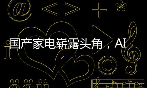 国产家电崭露头角，AI引领潮流，智能家电独占鳌头
