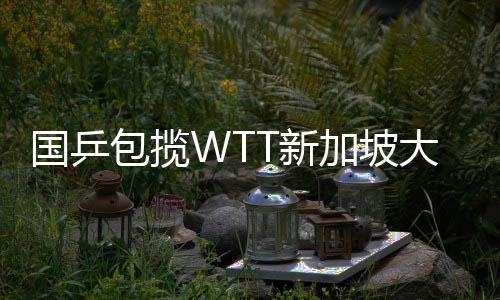 国乒包揽WTT新加坡大满贯五金，辉煌成就震撼世界乒坛