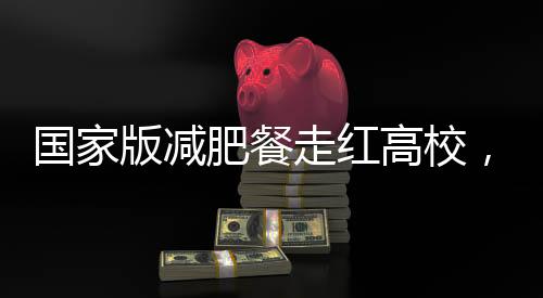 国家版减肥餐走红高校，一高校成功实现1:1复刻
