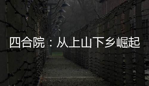 四合院：从上山下乡崛起