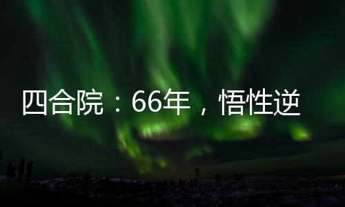 四合院：66年，悟性逆天我无敌