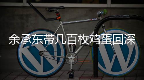 余承东带几百枚鸡蛋回深圳复工，传递企业家的责任与坚韧精神