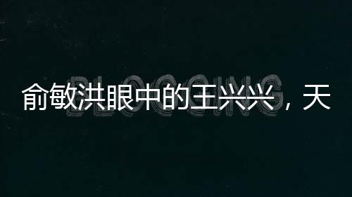 俞敏洪眼中的王兴兴，天才企业家的崛起
