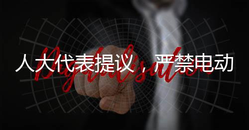 人大代表提议，严禁电动车骑行人行道，保障行人安全通行