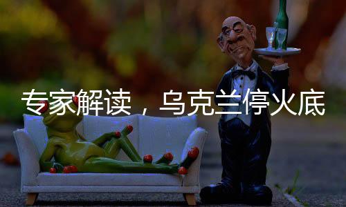 专家解读，乌克兰停火底价令人难以置信
