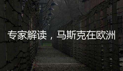 专家解读，马斯克在欧洲遭遇全面反击