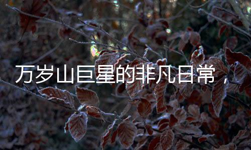 万岁山巨星的非凡日常，演员睡巨无霸大床，穿超大鞋码揭秘