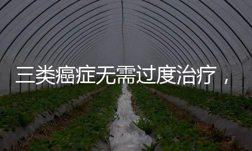 三类癌症无需过度治疗，专家解析癌症诊疗的精准策略