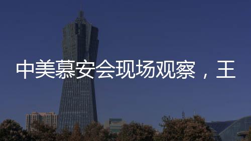 中美慕安会现场观察，王毅的独特风采与万斯的境遇分析