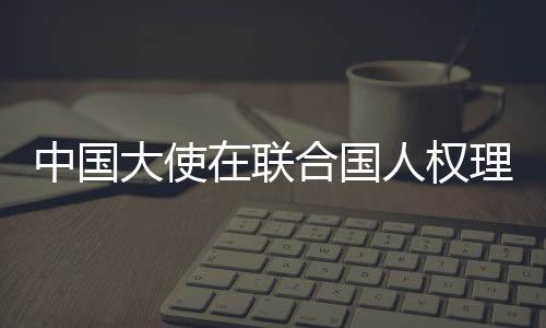中国大使在联合国人权理事会阐述中国人权理念 反对人权政治化