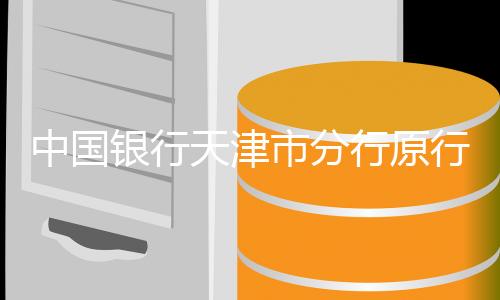 中国银行天津市分行原行长车德宇接受审查调查