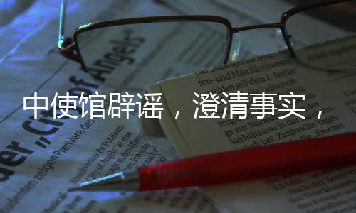 中使馆辟谣，澄清事实，维护公正