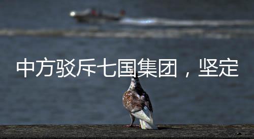 中方驳斥七国集团，坚定维护多边主义与共同利益