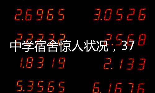 中学宿舍惊人状况，37平米竟容纳14人，校园安全与居住环境的挑战