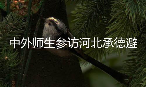 中外师生参访河北承德避暑山庄 感受民族交融历史印记
