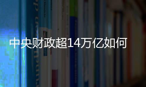 中央财政超14万亿如何支出，财政分配与社会发展的多维度解读