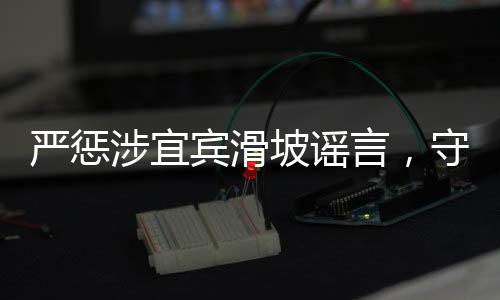 严惩涉宜宾滑坡谣言，守护真相，维护社会安宁