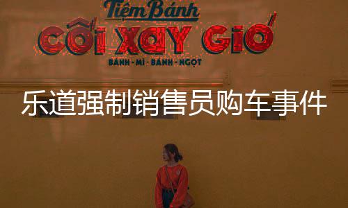 乐道强制销售员购车事件揭秘