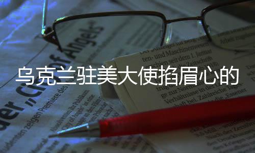 乌克兰驻美大使掐眉心的瞬间，一次外交风波的深度解读