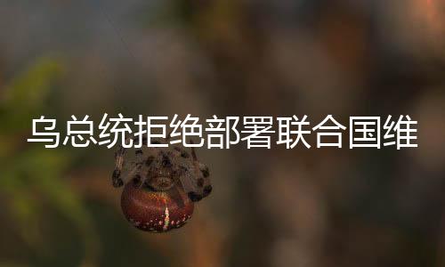 乌总统拒绝部署联合国维和部队方案，分析及其背后因素