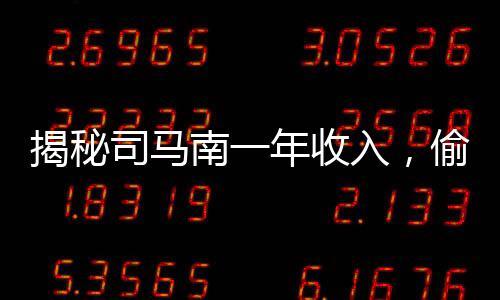 揭秘司马南一年收入，偷税背后的真相究竟如何？