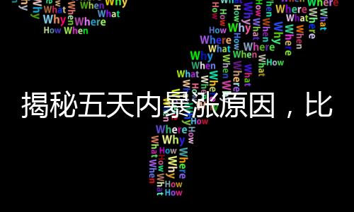 揭秘五天内暴涨原因，比亚迪市值狂飙突破万亿大关