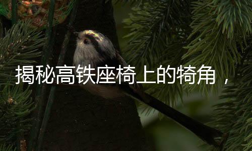 揭秘高铁座椅上的犄角，功能与舒适性并重的设计细节