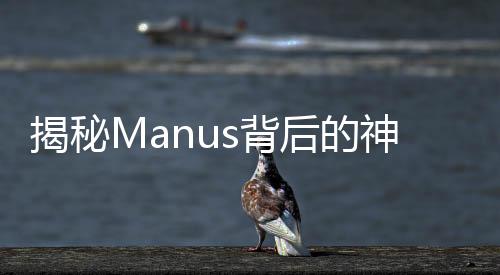 揭秘Manus背后的神秘团队