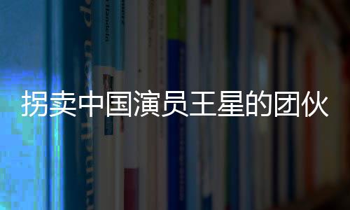 拐卖中国演员王星的团伙成员全部落网