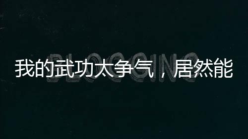 我的武功太争气，居然能自己修炼