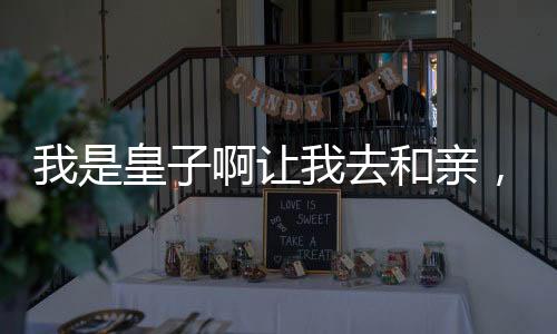 我是皇子啊让我去和亲，妙啊！