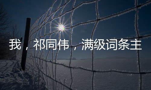 我，祁同伟，满级词条主宰汉东！