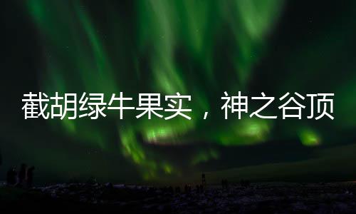 截胡绿牛果实，神之谷顶上化佛