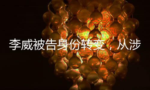 李威被告身份转变，从涉案人员到污点证人的深度剖析